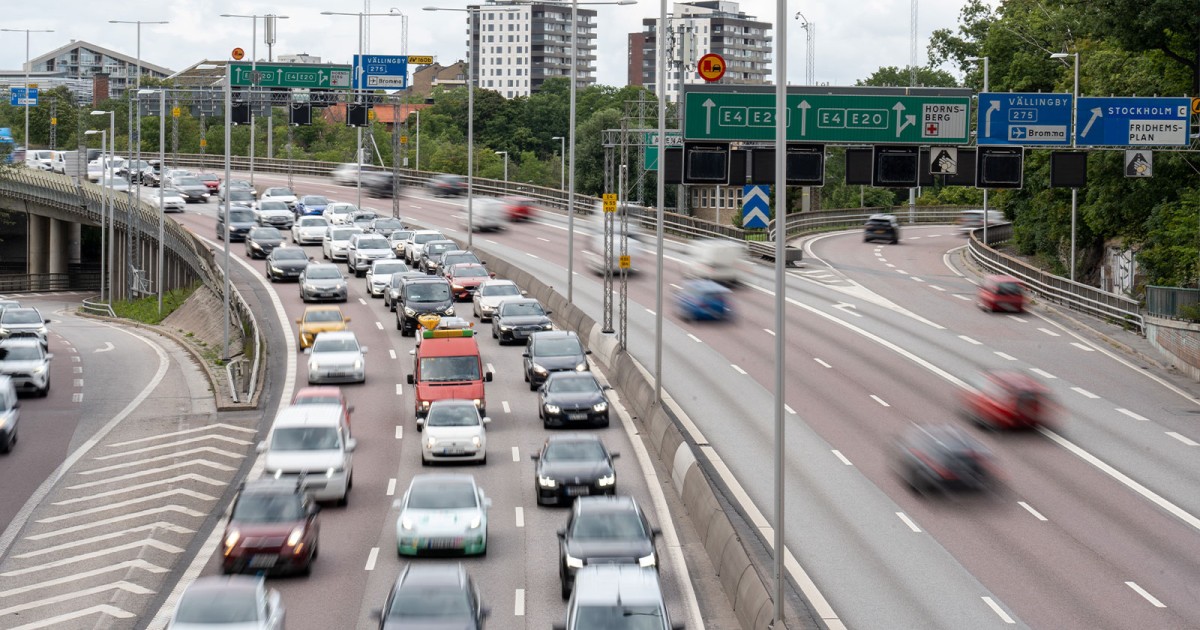Varning för farlig luft i Europa Sverige undantag Vi Bilägare