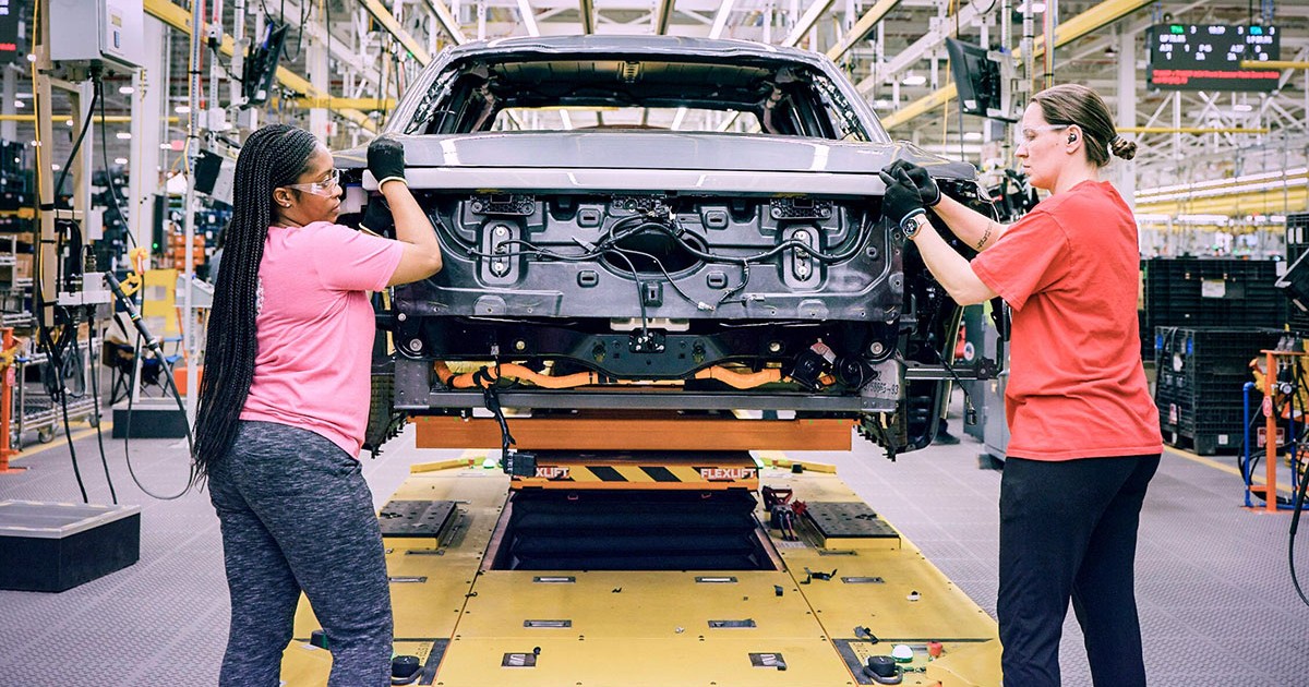Ford turboladdar fabriken