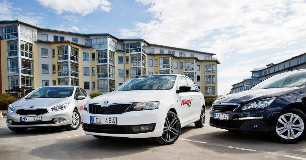Ljustest: Skoda Rapid, Kia Cee'd, Peugeot 308 (2014) | Vi Bilägare