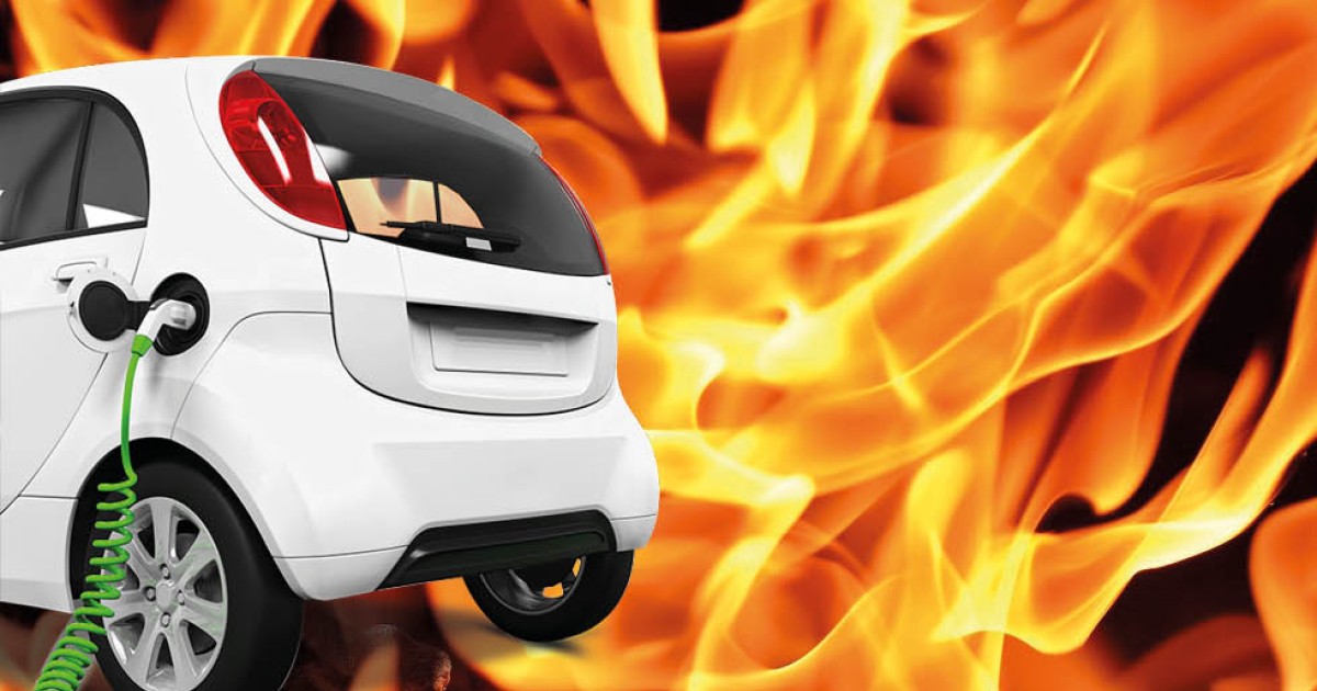 Nye data: høyere brannfare i bensinbiler enn elbiler