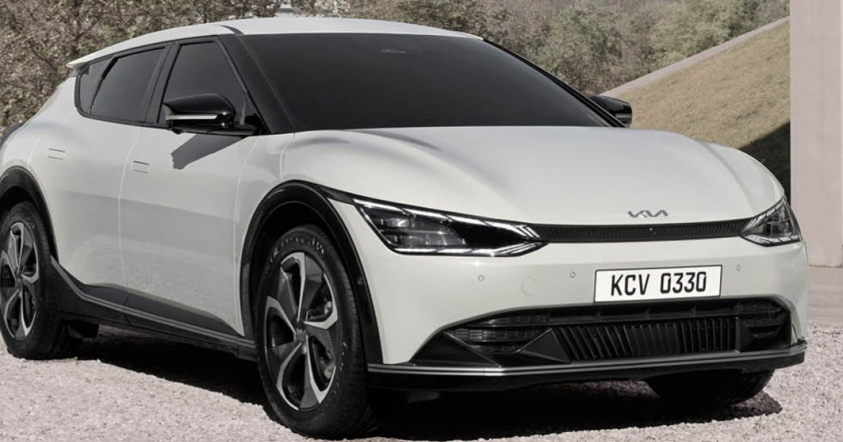 Fler bilder på Kia EV6 - titta närmare på nya elbilen