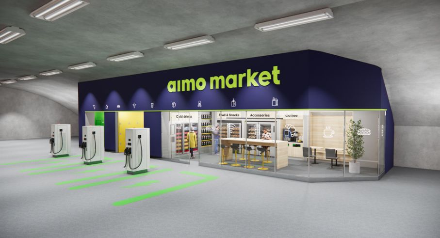 Framtidens laddstationer kanske kan se ut så här. Foto: Aimo Park
