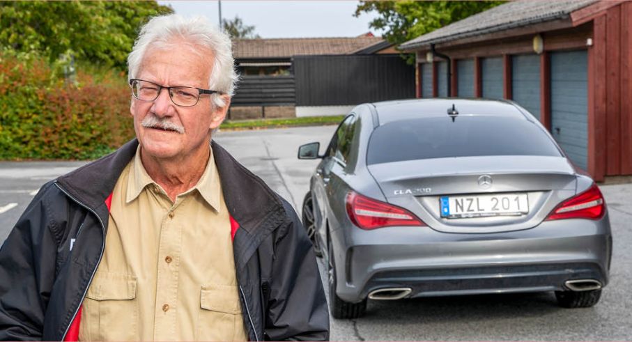 Brottet: körde på fel ställe i Pisa. Ove Larsson är mest irriterad på avsaknaden av riktigt kvitto på betalningen.