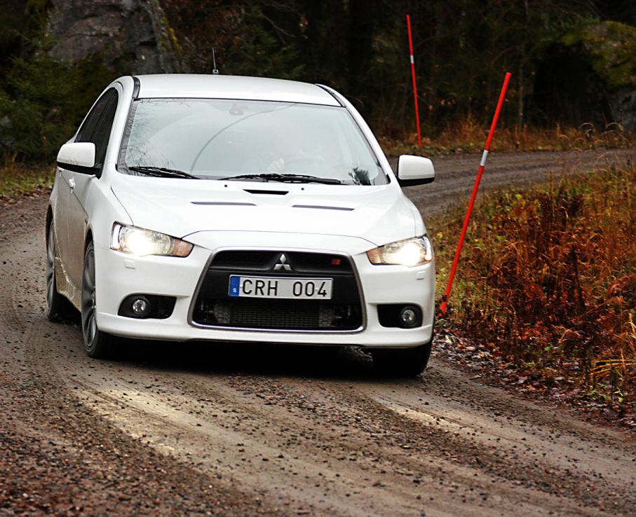 Provkörning Mitsubishi Lancer Sportback 2,0 Ralliart