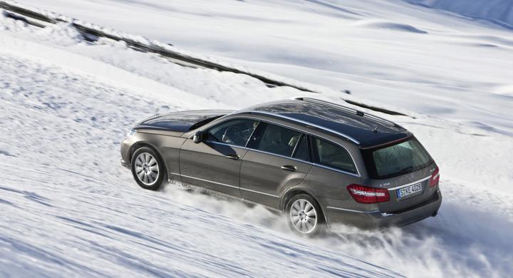 Mercedes e klass sladd