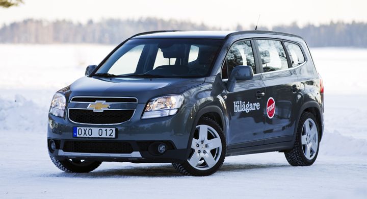 Chevrolet orlando test