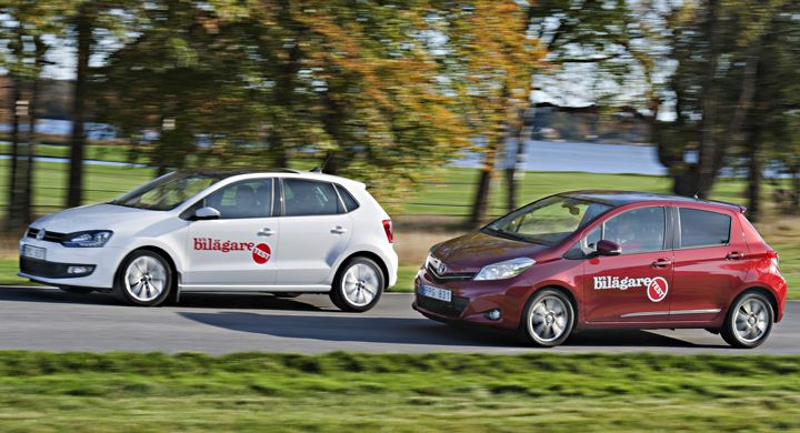 Biltest: Toyota Yaris, Volkswagen Polo (2011)  Vi Bilägare