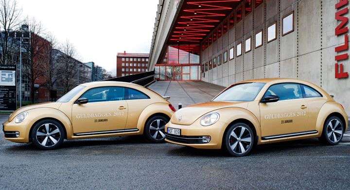 Vw beetle guld 01