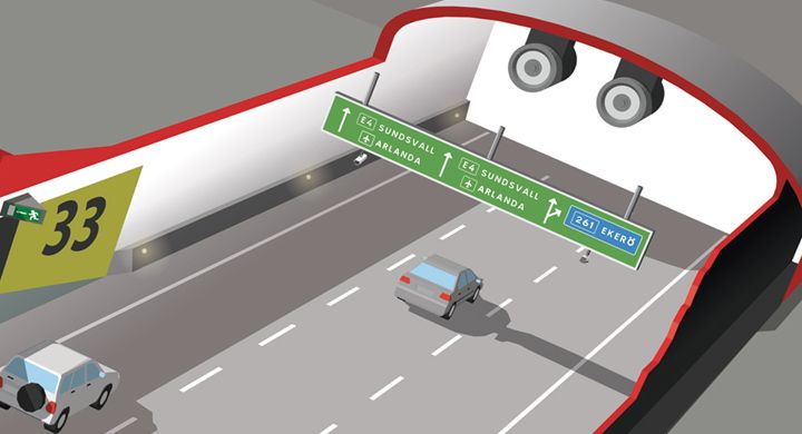 Forbifart tunnel p1
