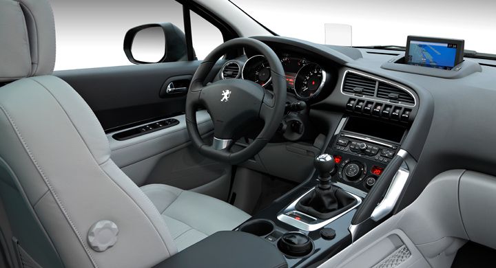 Peugeot 3008 forarplats