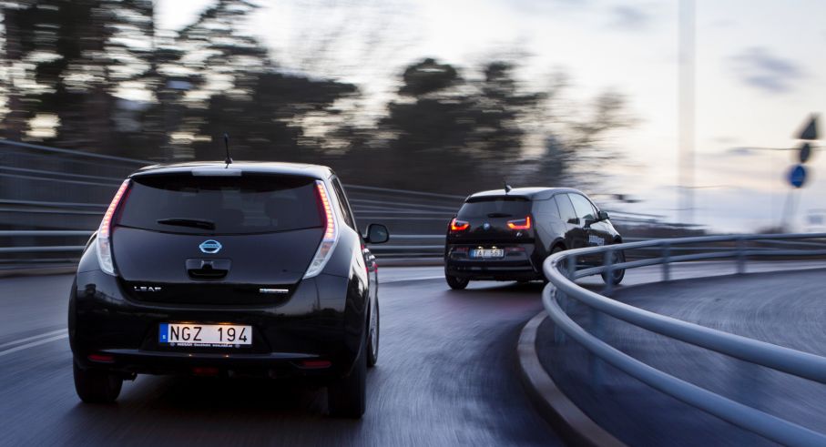 Nissan leaf bmw i3 inga drag webb