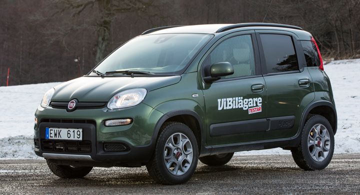 Test 4wd fiat panda 4x4