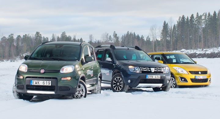 Test 4wd swift panda duster