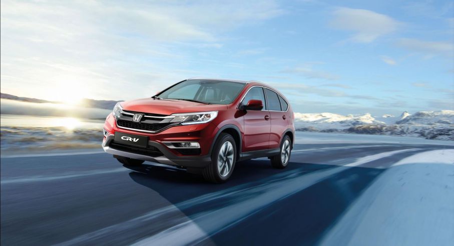 Honda CR-V får nya strålkastare och dimljus till 2015.