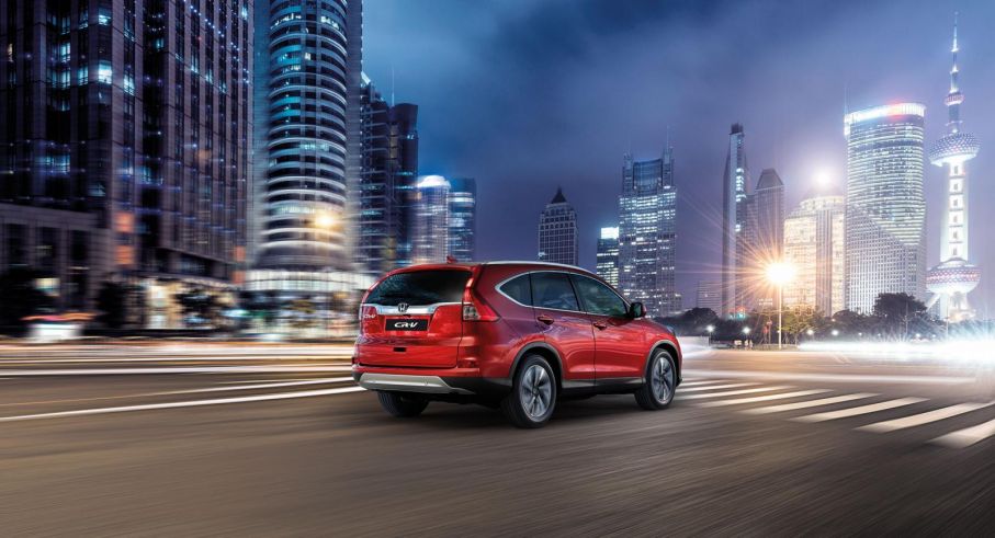 Bakljusen uppdateras milt på Honda CR-V till våren 2015.