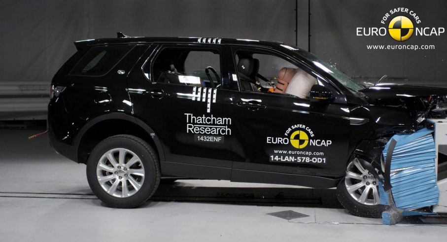Land Rover Discovery Sport fick fina betyg i EuroNCAP:s senaste krocktest.
