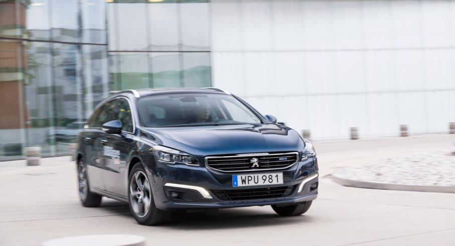 Peugeot 508 SW har brister i rostskyddet och får därför bara godkänt.