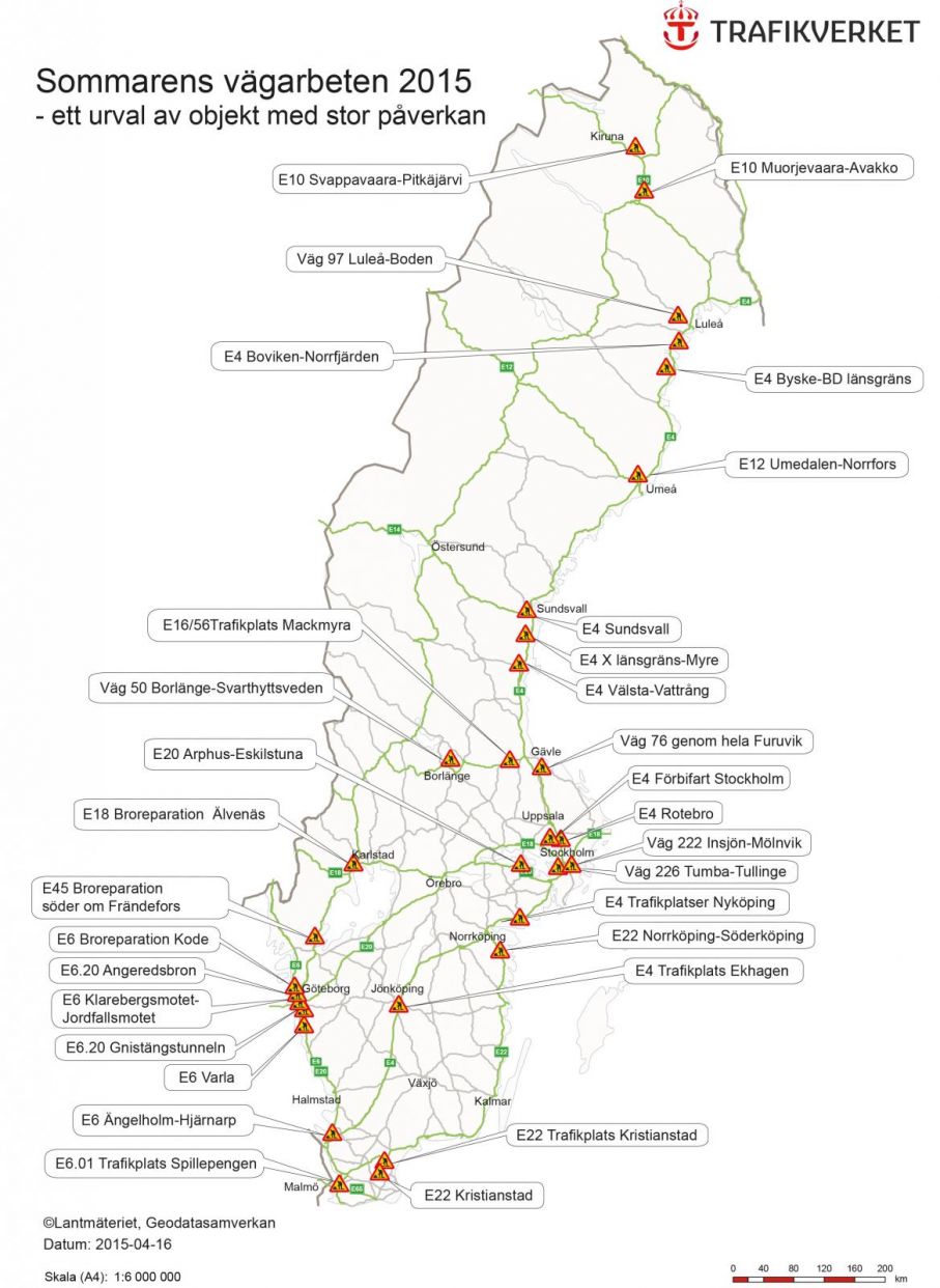 Karta H r r Sommarens V garbeten 2015 Vi Bil gare Karta H r r Sommarens V garbeten 2015 Vi Bil gare