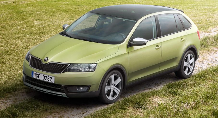 Skoda Rapid får terrängplast.