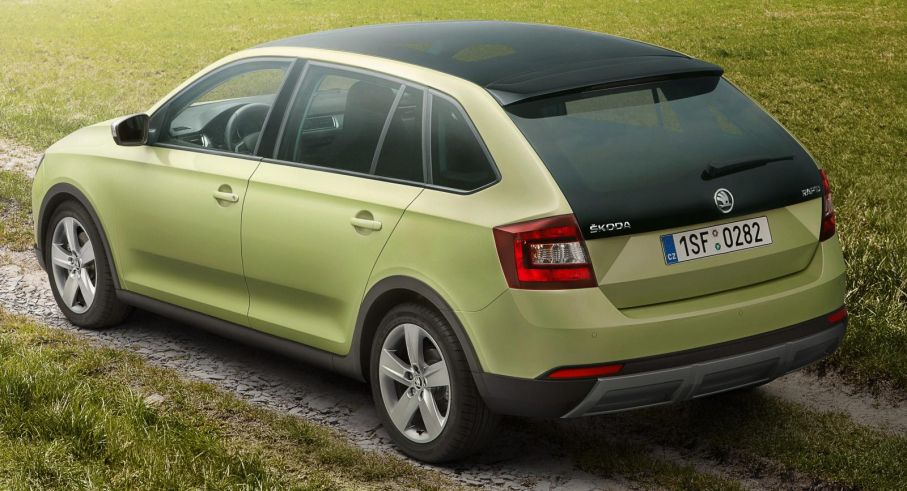Skoda Rapid får terrängplast.