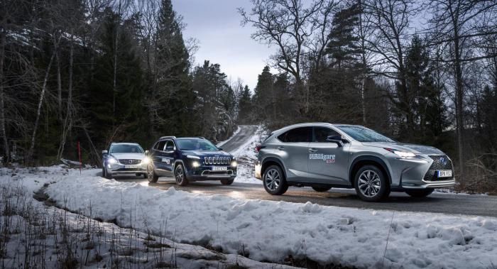 Test lexus nx300h volvo xc60 jeep cherokee