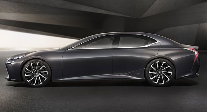 Lexus Visar Flaggskeppskoncept I Tokyo Vi Bilagare