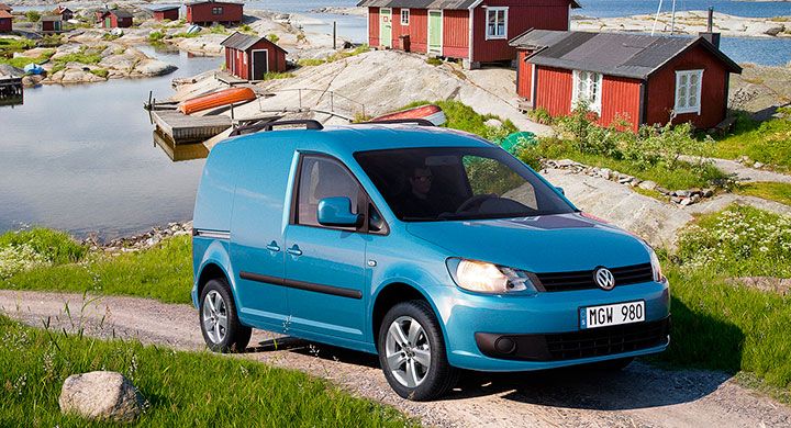 Volkswagen har stoppat leveranserna av nya Caddy transportbilar med Euro 5-motorn.