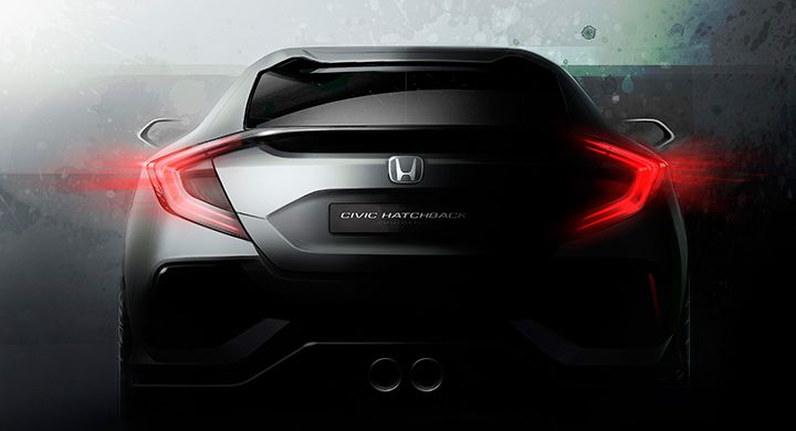 Prototypen på nästa Honda Civic.