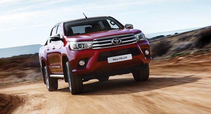 Populära pickupen Hilux uppdateras.