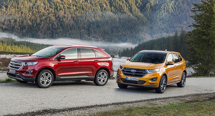 Ford Edge är en suv i mellanklassen.
