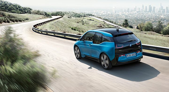 BMW I3 utökar räckvidden med 50 procent.