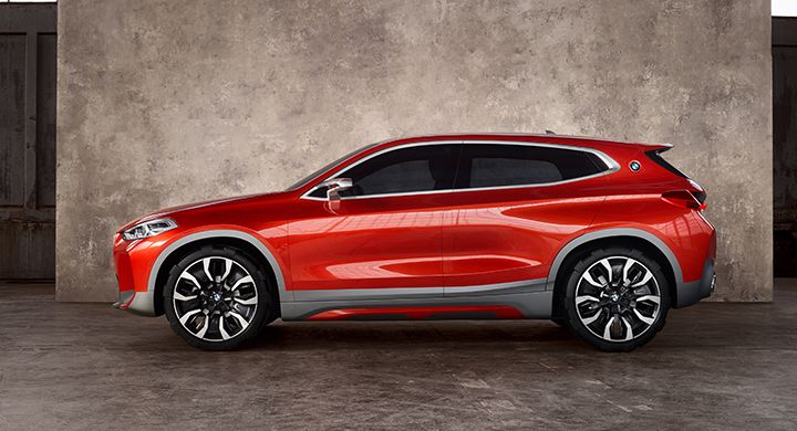 BMW X2 är en slank crossovercoupé.