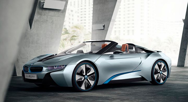 BMW i8 Concept Spyder visades för första gången 2012. Nu blir det en produktionsmodell.