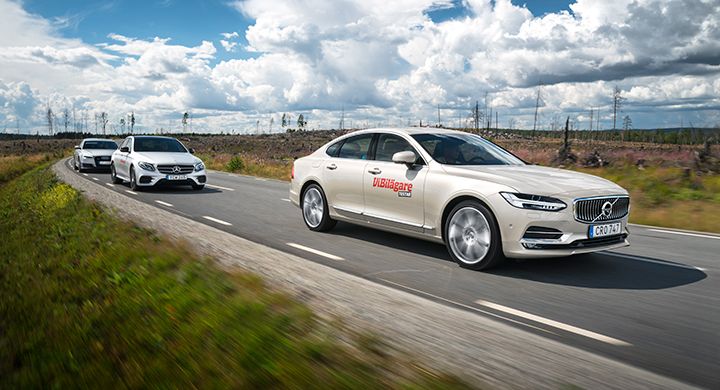 S90 a6 e klass test