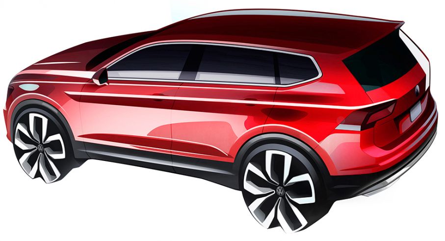Volkswagen Tiguan Allspace.