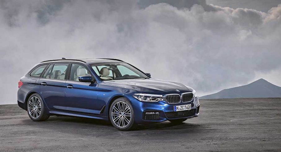 570 liter får det plats i bagageutrymmet på BMW:s nya 5-serie som kombi.