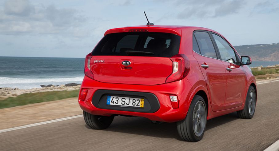 Kia Picanto i grundutförandet.