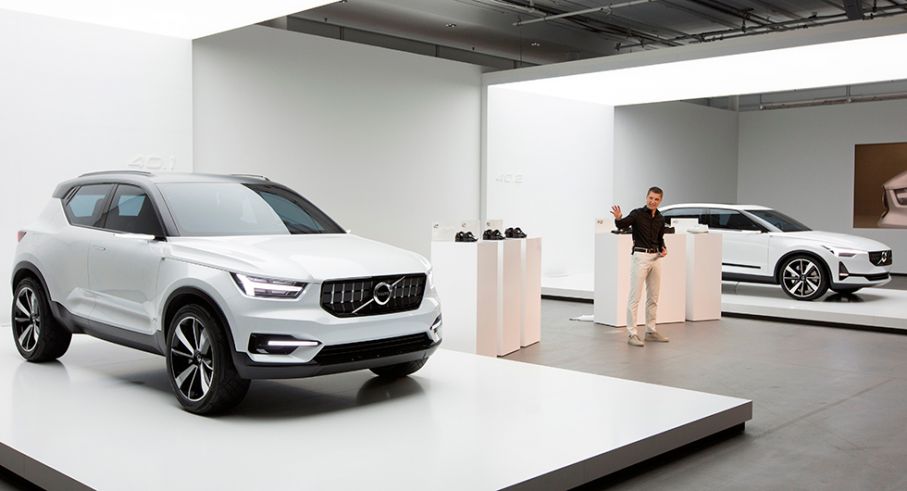 Volvo visade för en tid sedan upp koncepten 40.1 och 40.2, som pekar på designriktningen för kommande Volvomodeller. Kanske blir den eldrivna småvolvon något liknande?