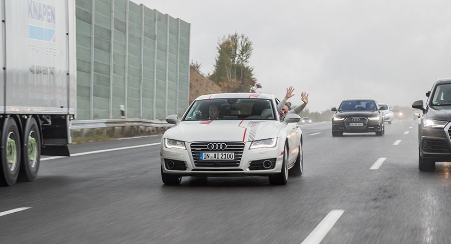 I höstas testade Vi Bilägare den självkörande Audi-prototypen Jack på Autobahn under ett specialevent. Nu är det fritt fram för biltillverkare att testa autonoma bilar i Tyskland.