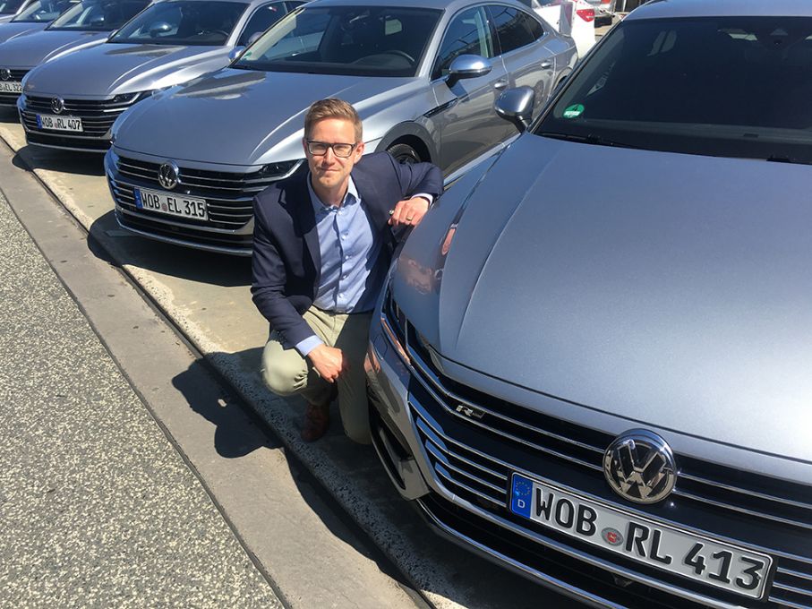 Volkswagen har slagit på stort när de grillade Arteon.