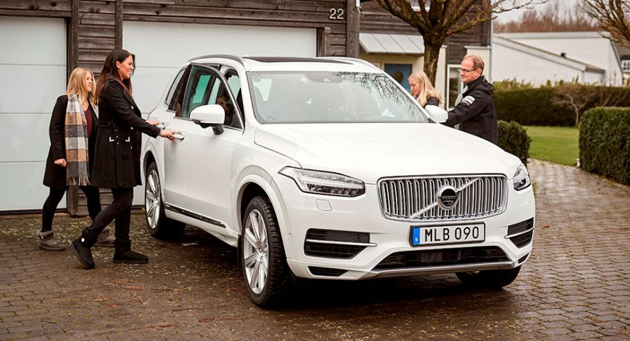 Familjen Hain ska utvärdera Volvos självkörande bilar, liksom…
