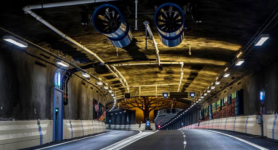 Norra länken i Stockholm är en av fyra vägtunnlar där det installeras hastighetskameror i sommar.