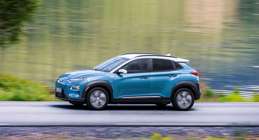 Hyundai Kona Electric förmedlar en stark känsla av att vara nästa generations elbil.