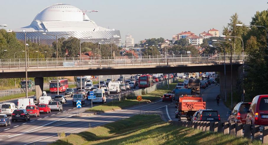 Trafik globen