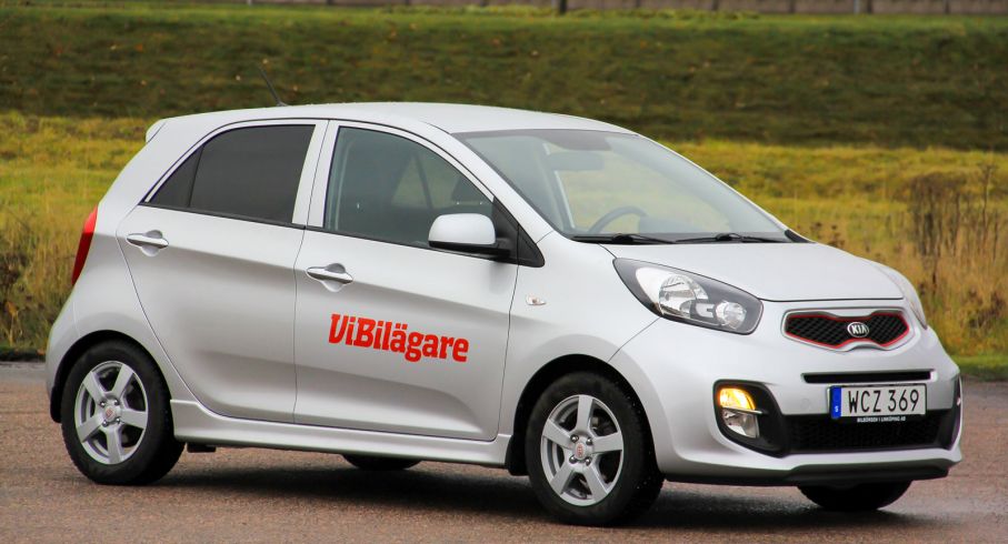 Kia Picanto är en bil i minsta storleksklassen, här generation två.