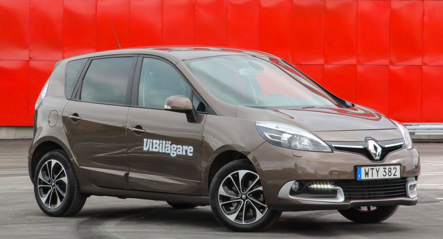 Renault Scénic, här i generation tre, ger mycket utrymme för pengarna.