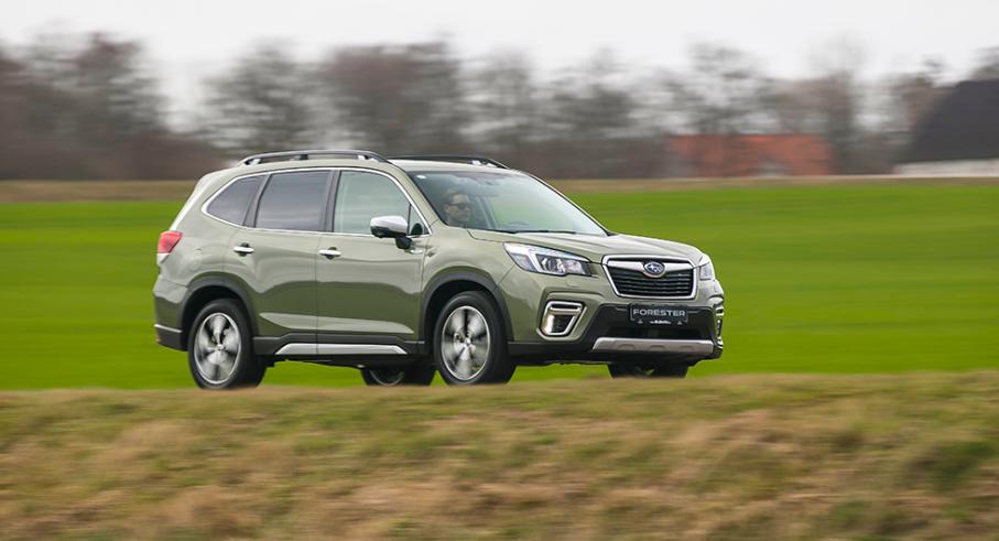 Helt nya generationen Subaru Forester kommer till Sverige i höst, uteslutande som hybrid.