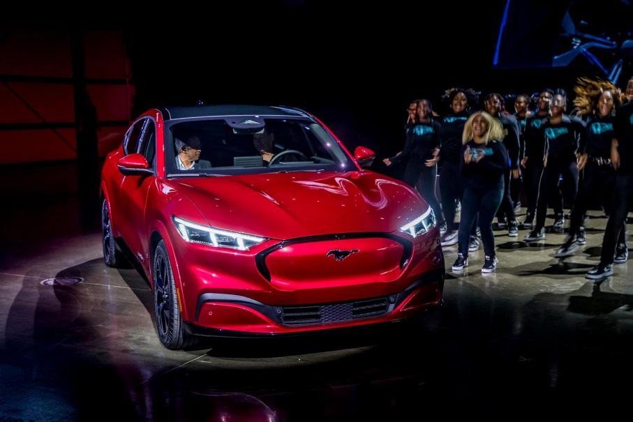 Ford mustang mach e world debut 41 low