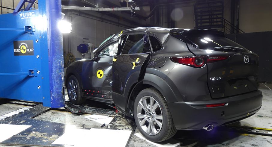 Mazda cx 30 krocktest