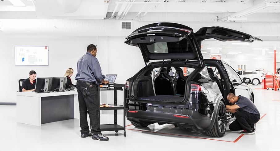 Tesla service